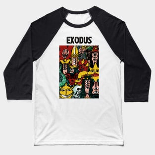 Monsters Party of Exodus Baseball T-Shirt